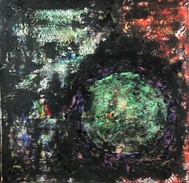 Original Abstract Outer Space Paintings by Emila R