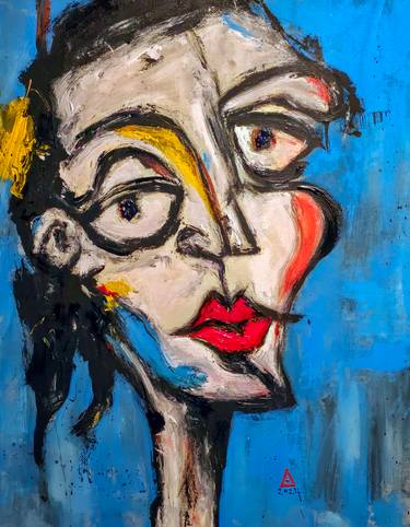 Original Abstract Cartoon Paintings by Arvy Art