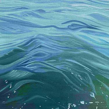 Original Art Deco Water Printmaking by Neon Dunes By Lily Keller