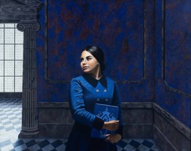 Original Contemporary Women Painting by Manuel Dampeyroux