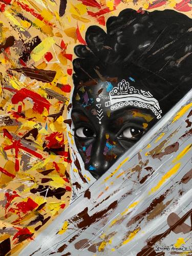 Original Portraiture Portrait Paintings by Eyitayo Alagbe