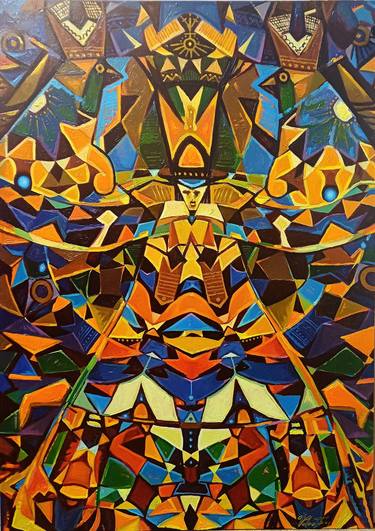 Original Abstract Paintings by Valery Tatar