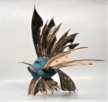 Original Realism Fish Sculpture by Antoni Maslyk