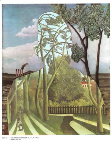 Original Surrealism Portrait Collage by Edoardo De Falchi