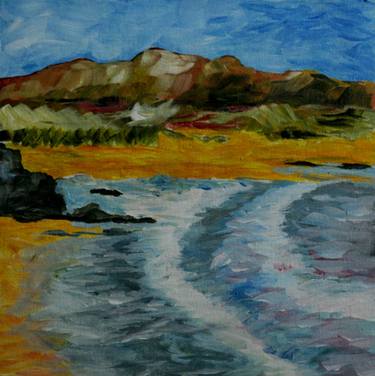 Original Expressionism Landscape Drawings by Pushpika  Abeysekara