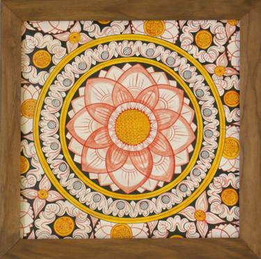 Original Folk Patterns Paintings by Pushpika  Abeysekara
