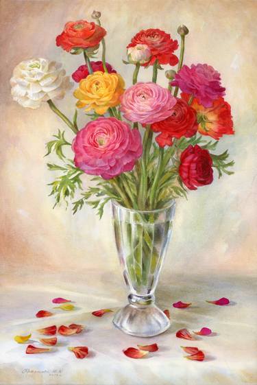 Original Realism Still Life Painting by Yulia Krasnov
