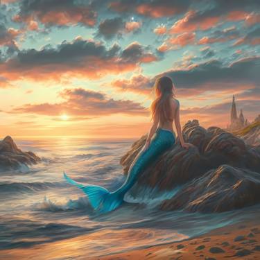 Original Figurative Classical mythology Digital by Jafeth Moiane