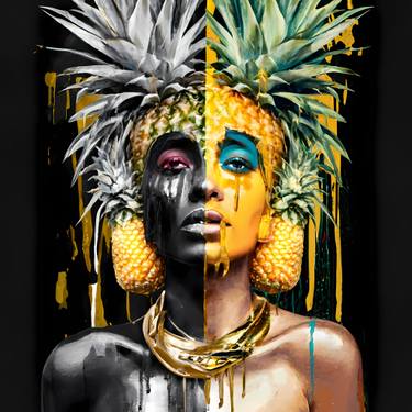 Original Figurative Women Digital by Jafeth Moiane