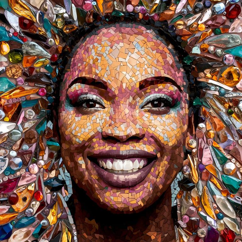 Print of Figurative Women Digital by Jafeth Moiane