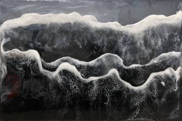 Original Abstract Beach Mixed Media by Daria Ceppelli