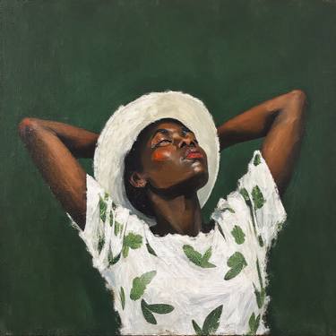 Original Abstract Expressionism People Mixed Media by Oluwakemi Omowaire