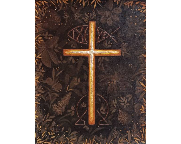 Original Abstract Religion Paintings by Anna Rajasekharan