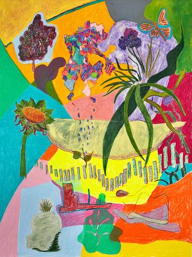 Original Contemporary Education Mixed Media by Salenia Sanchez