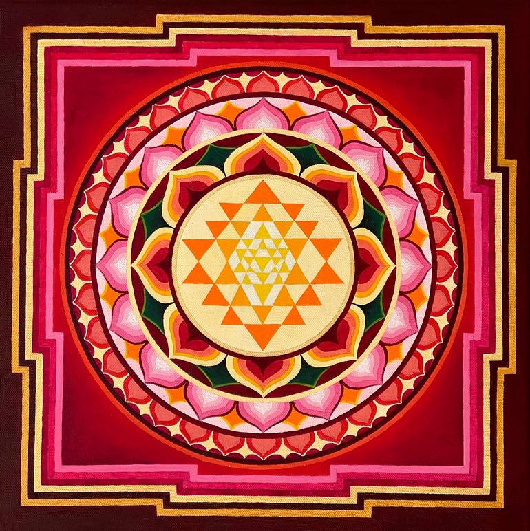 Print of Abstract Geometric Paintings by Diana Titova