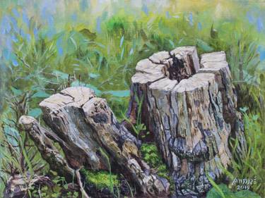 Original Realism Tree Paintings by Andre Mata