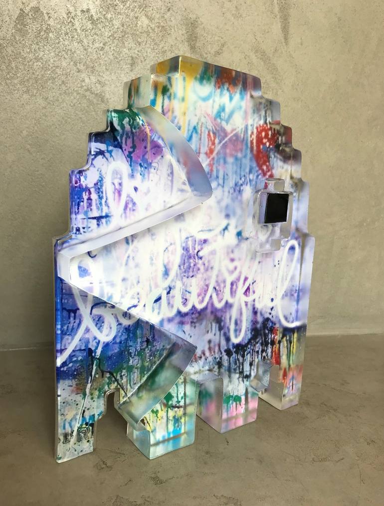 Original Street Art Pop Culture/Celebrity Sculpture by Art-Cade Bites