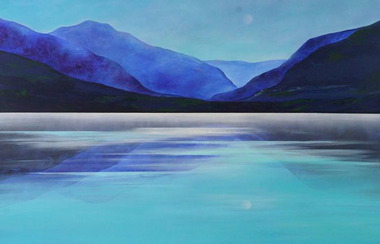 Print of Abstract Seascape Paintings by Vera Hoi
