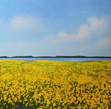 Original Contemporary Landscape Painting by Vera Hoi