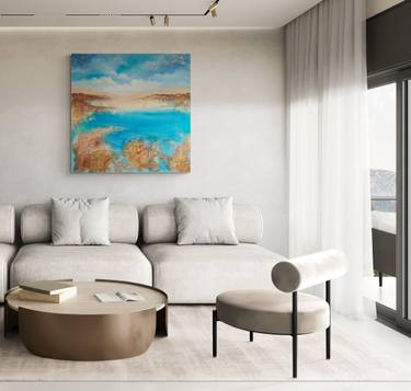 Original Abstract Nature Paintings by Vera Hoi