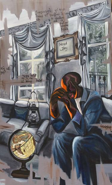 Original Abstract Expressionism Abstract Paintings by Janet Adebayo