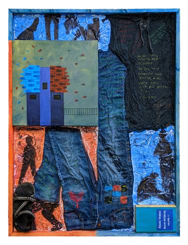 Original Conceptual Portrait Mixed Media by Tanmoy Mitra