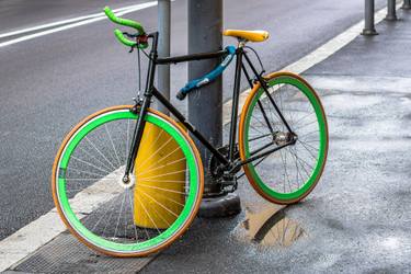 Original Conceptual Bicycle Photography by Sergio  Cerezer