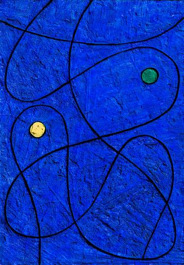 Original Abstract Paintings by Matteo Cecchinato