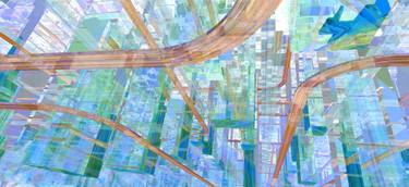 Original Conceptual Geometric Digital by Govert Mesman