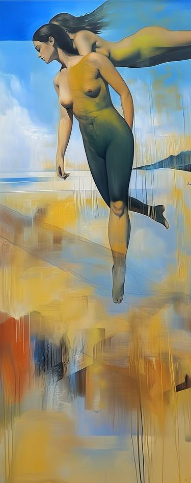 Original Contemporary Classical Mythology Mixed Media by Lorenzo Corriez