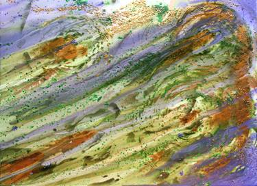 Original Abstract Outer Space Paintings by Laura Mcclanahan