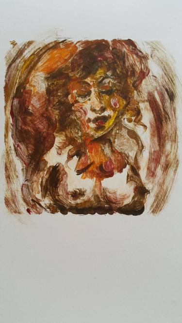 Original Contemporary Women Printmaking by Nivedita Saha