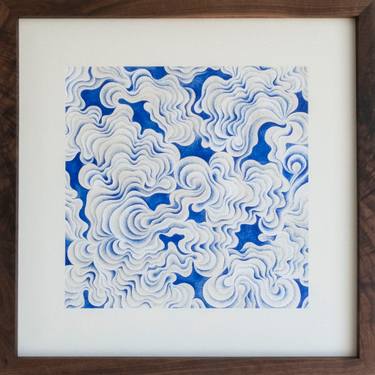Original Minimalism Abstract Printmaking by Lucy Mu Li