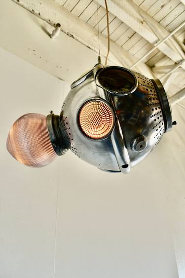 Original Bauhaus Light Sculpture by Sangpil Bae