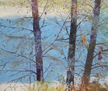 Original Figurative Tree Paintings by Karin Bos
