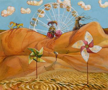 Original Symbolism Time Paintings by Kremena Nikolova