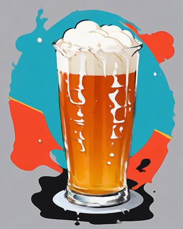 Original Abstract Food & Drink Digital by Mauricio Fraga