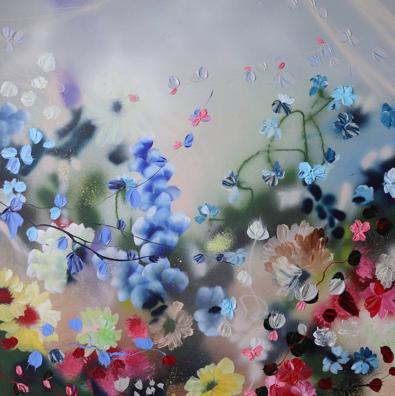Print of Abstract Garden Paintings by Anastassia Skopp