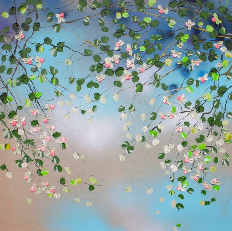 Print of Abstract Garden Paintings by Anastassia Skopp