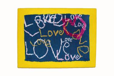 Original Abstract Expressionism Children Painting by Ashley Bradley