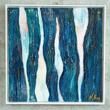 Original Abstract Expressionism Abstract Painting by Nadiya Pankova