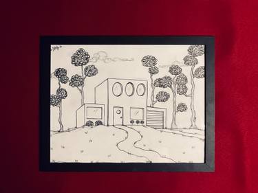 Original Realism Architecture Drawing by Miss  Cupid