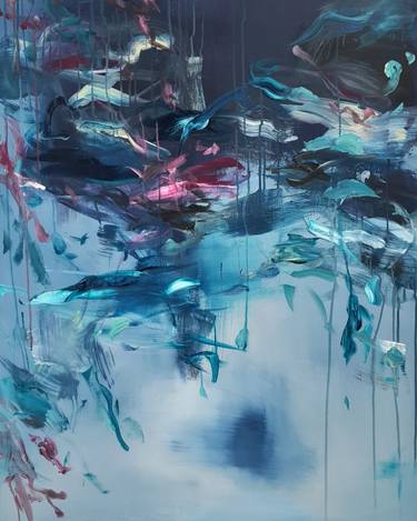 Original Contemporary Abstract Paintings by Chris Kamprad