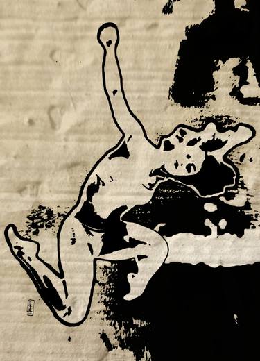 Original Pop Art Women Mixed Media by Luca Mars