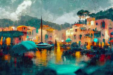 Original Fine Art Seascape Digital by Erkan Cerit