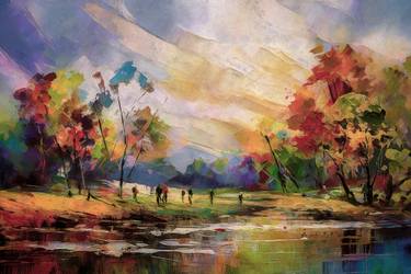 Original Contemporary Nature Digital by Erkan Cerit