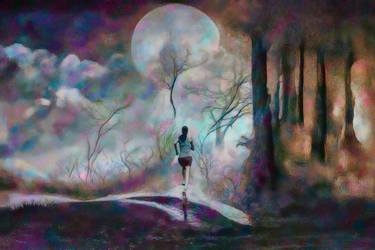 Original Contemporary People Digital by Erkan Cerit