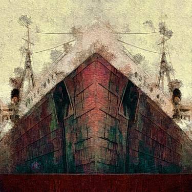Original Pop Art Ship Photography by Erkan Cerit