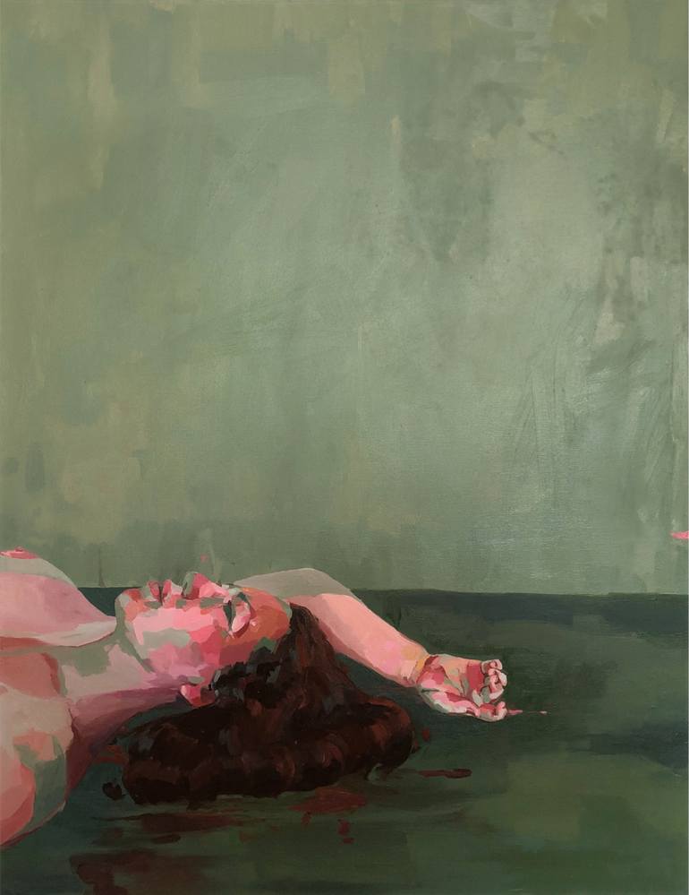 Original Figurative People Paintings by Kristin Mcgraw