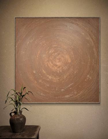 Original Abstract Expressionism Abstract Painting by Cristina Balan